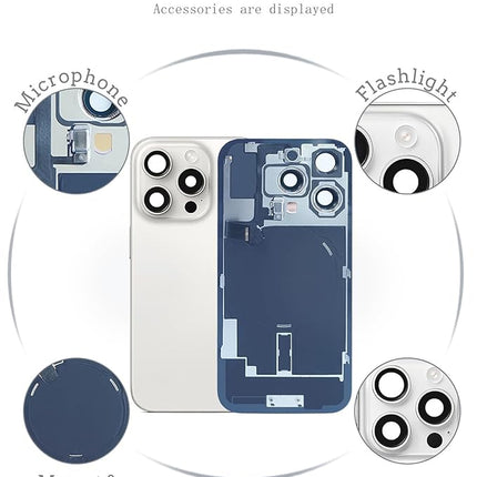 Back Glass iPhone 11  +Lens +MagSafe White