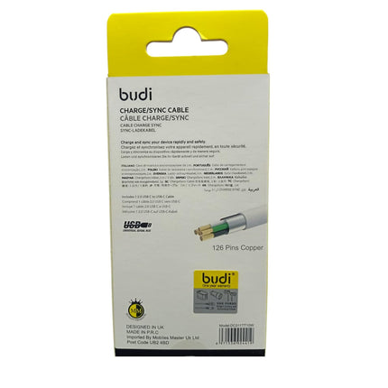 Budi Cable Budi 1M C-C Cable 2.4A DC011TT10W