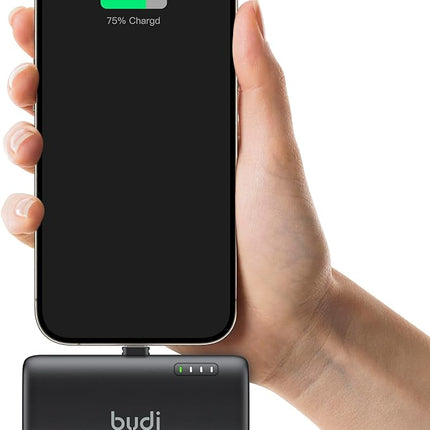 Budi PB816B 10000mAh PD Portable Power Bank – 22.25W Dual USB-C Fast Charging