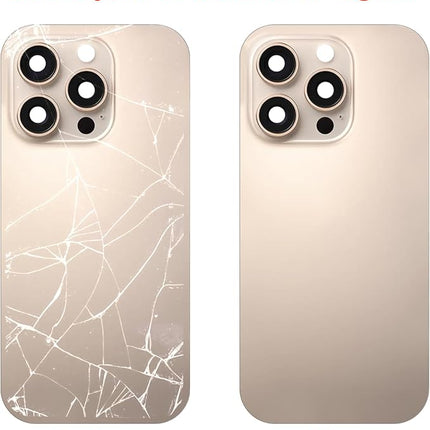 Back Glass iPhone 13 Pro Max +Lens +MagSafe Gold