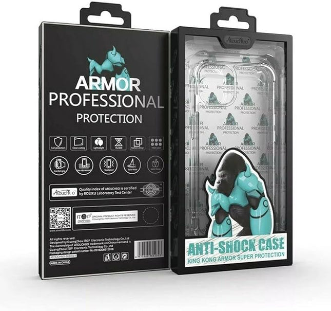 Anti Shock King Kong Clear Case For iPhone X Series