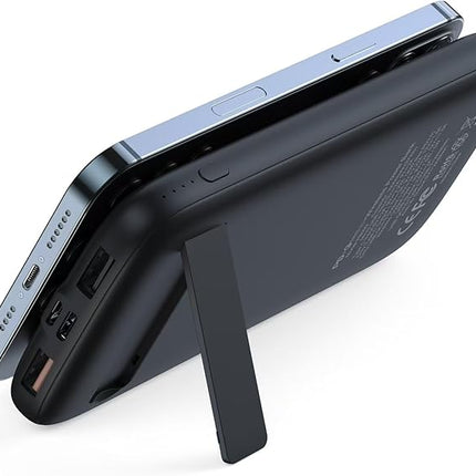 Budi PB099B 10000mAh Wireless Pocket Power Bank – Fast Charging, Compact & Lightweight Design