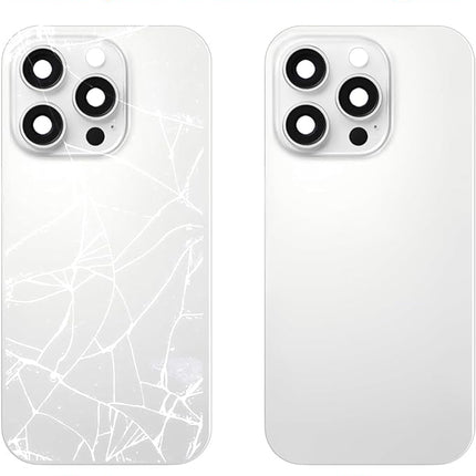 Back Glass iPhone 14 Plus +Lens +MagSafe White