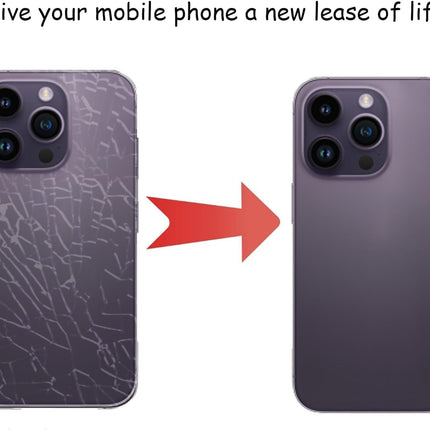 Back Glass iPhone 11  +Lens +MagSafe Purple