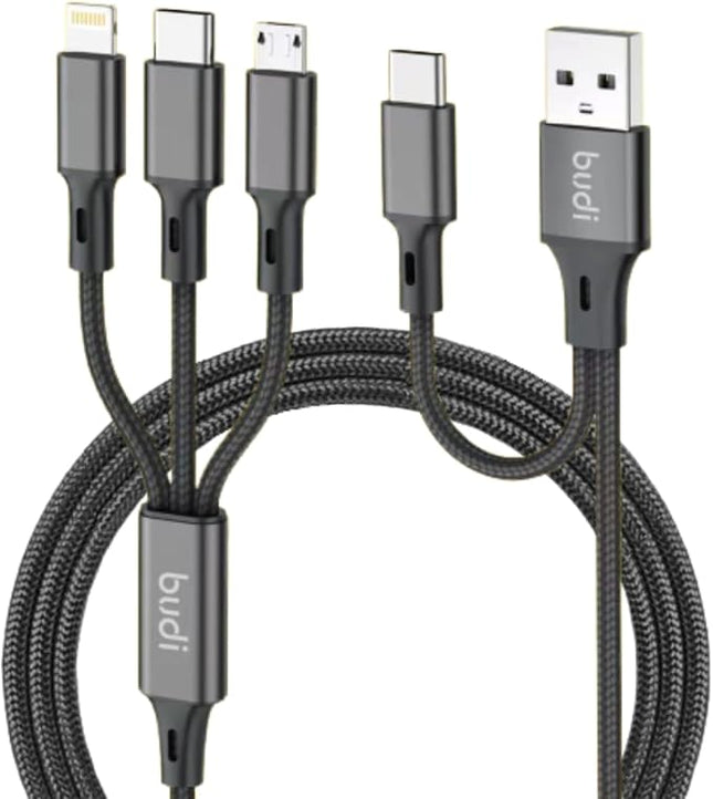 Budi Cable 6 in 1 Multi Charger Cable 1.2m DC203T512B