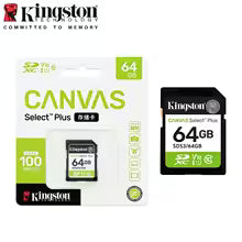 Kingston Canvas Select Plus 64GB SD Memory Card
