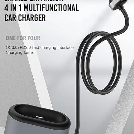 XO 4 in 1 Car Charger XO-CC29