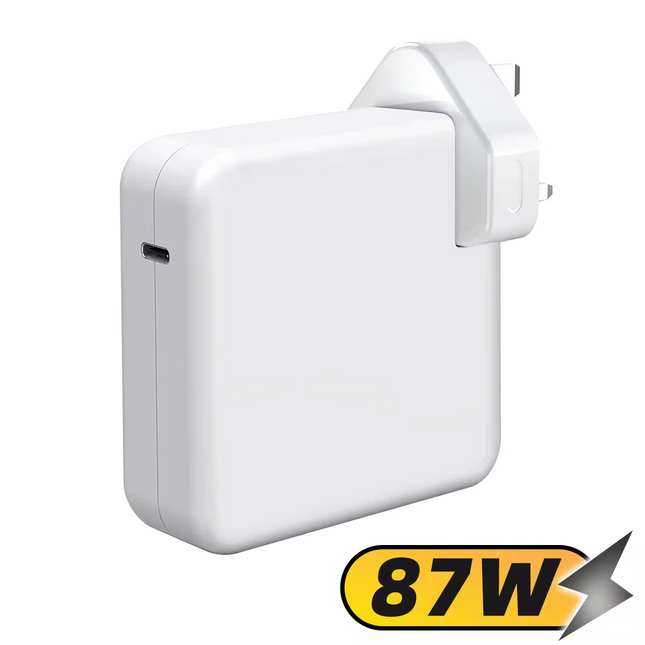 Genuine Apple 87W USB-C MacBook/iPad Pro UK Wall Charger Power Adapter