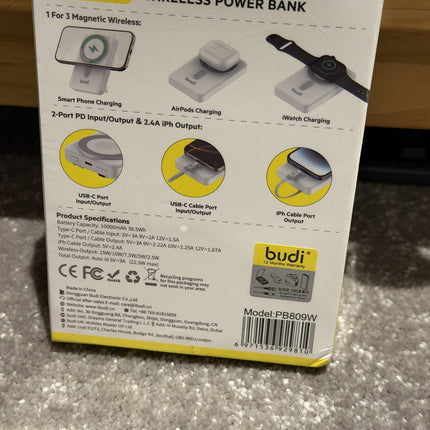 budi - 6 in 1 Mag-e Wireless Powerbank