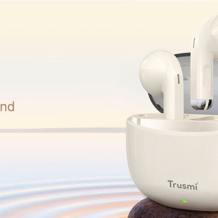 Wireless Earphones TRUSMI  Semi-In-Ear Design, Colorful Case, Long Battery Life, Bluetooth 5.3