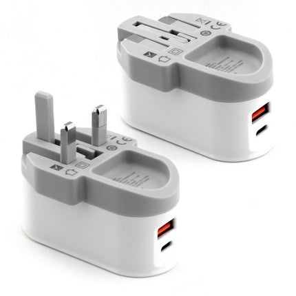Budi Plugs PD 20W And QC3.0 Timer Charger