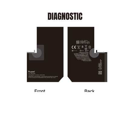 Trusmi Diagnoctic Battery For iPhone 13 Pro Max