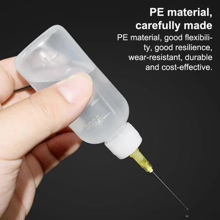 50ml Plastic Alcohol Flux Dispenser Bottle for PCB Phone Repair Tools