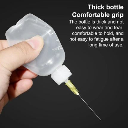 50ml Plastic Alcohol Flux Dispenser Bottle for PCB Phone Repair Tools