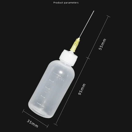50ml Plastic Alcohol Flux Dispenser Bottle for PCB Phone Repair Tools