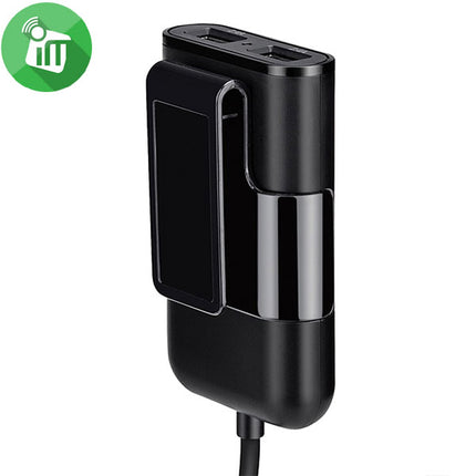 Budi Car Charger Dual USB Car Charger + 2 USB Adp M8J068