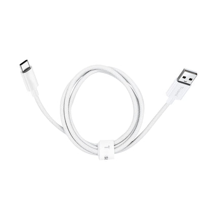 TRUSMI CA55-01 3A A To C Braided Charging Cable White 1M