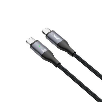 TRUSMI CA12-05 60W Type-C to C Smart Power off Alluminum Alloy Cable