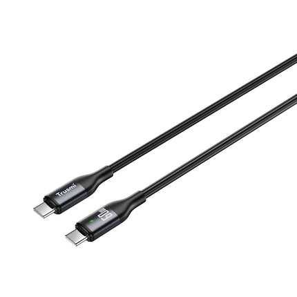 TRUSMI CA12-05 60W Type-C to C Smart Power off Alluminum Alloy Cable