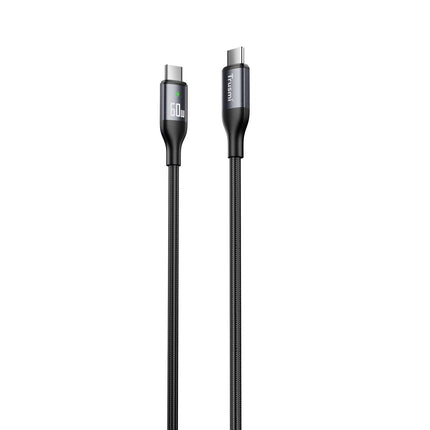 TRUSMI CA12-05 60W Type-C to C Smart Power off Alluminum Alloy Cable