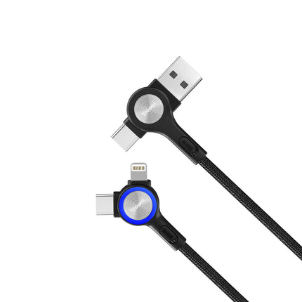 Trusmi CA29-01 60W Braided Cable 2 to 2 A/C to C/L