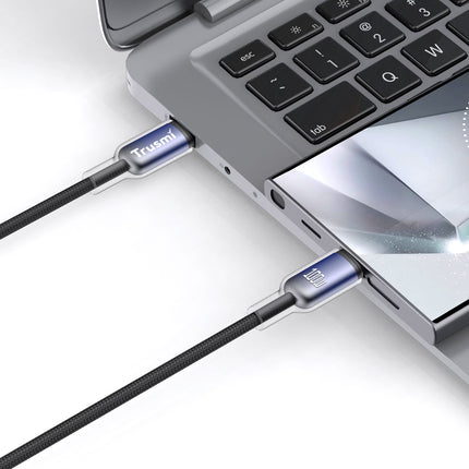 Trusmi CA47-12 100W Aluminum Alloy Braided Cable C To C
