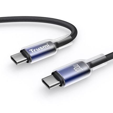 Trusmi CA47-12 100W Aluminum Alloy Braided Cable C To C