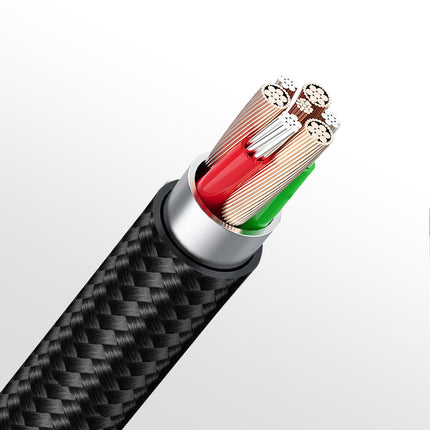 Trusmi CA47-12 100W Aluminum Alloy Braided Cable C To C 1M