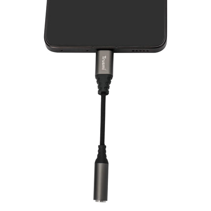 Lightning to 3.5mm AUX Audio Adapter – Calls & Music – TRUSMI CA50-02 – 20cm