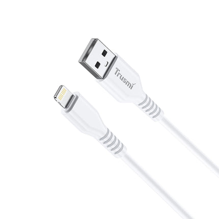 TRUSMI CA54-04 2.4A USB A To L Charging Cable White 2M