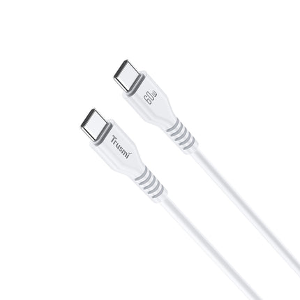 Trusmi CA54-05 1M 60W PVC Charging Cable USB C to C Scilicon