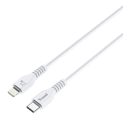TRUSMI CA54-06 27W USB C To L Charging Cable White 1M