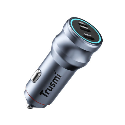 TRUSMI Metal Quick Car Charger CC06-011 55W 2C1L