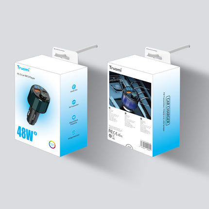 TRUSMI Car MP3 Player CC11-011 48W 1A1C FM