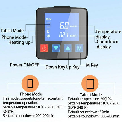 CPB 320 Heating Mat Heat Pad for Phone Tablet Screen Back Repair