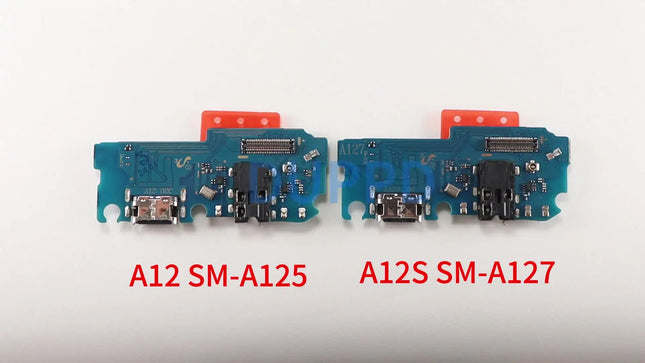 High Copy Charging Port Board for Samsung Galaxy A12 (SM-A125 / A127) – USB Type-C Flex PCB Replacement for Charging.