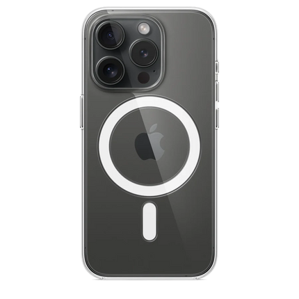 Gorilla Tech Gel Case Transparent with MagSafe for iPhone 15 Pro