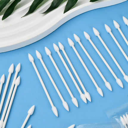 Set Of 2 Cleaning Brush + Pointed Cotton Swabs (25 PCS)