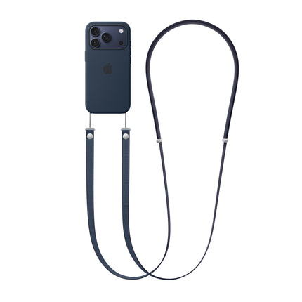 The Cross-body Strap (Sholder Strap) Maximum strap length: 208 cm (81.9 inches) Navy
