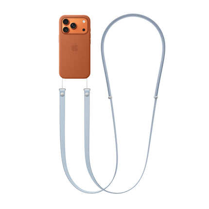 The Cross-body Strap (Sholder Strap) Maximum strap length: 208 cm (81.9 inches) Light Blue
