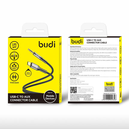 Budi Cable Budi T.C to Aux Cable DC131TX12A
