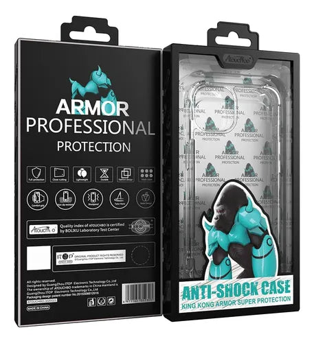 Anti Shock King Kong Clear Case For iPhone 17 Series