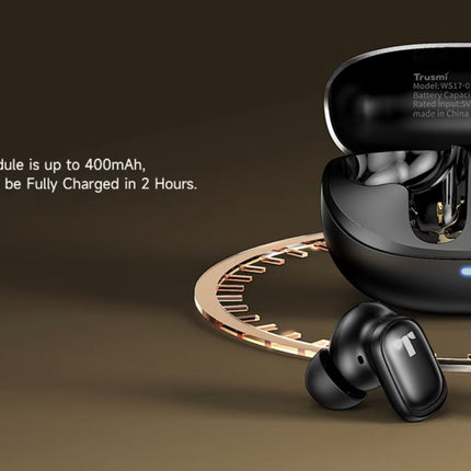 True Wireless Earbuds TRUSMI WS17-011  Dual Mic with ANC & ENC, Bluetooth 5.4, Active Noise Cancelling, Long Battery Life
