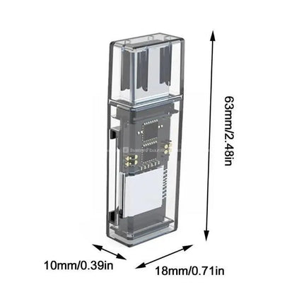 Go Des GD DK002 Type C SD TF MicroSD Card Reader