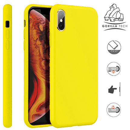 Gorilla Tech Silicone Colored Case Quality Premium For Apple iPhone X/XS