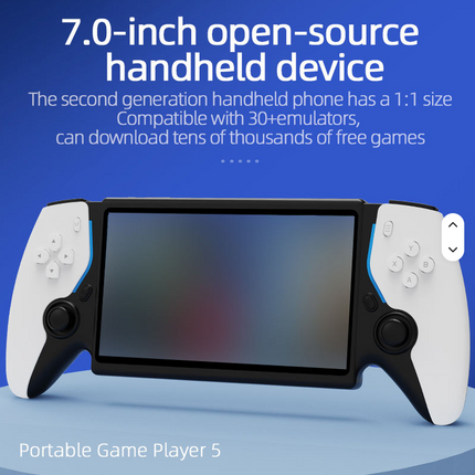 Newest Handheld Game Console HC8000 7 Inch HD IPS Screen 3500mah Built-in 30+ Simulators 3D Portable Video Game Player
