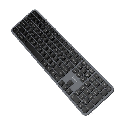 TRUSMI KM01-01 Wireless Membrane Keyboard & Mouse Set Grey