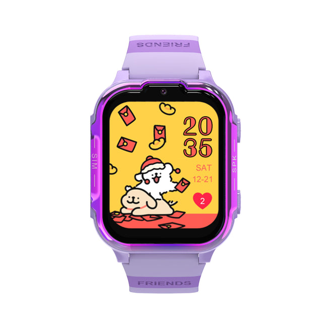 TRUSMI WH03-02 HaveFun Kids Smart Watch (With Sim) Purple