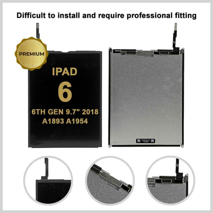 LCD Screen For iPad 6th Generation 9.7" 2018 A1893,A1954