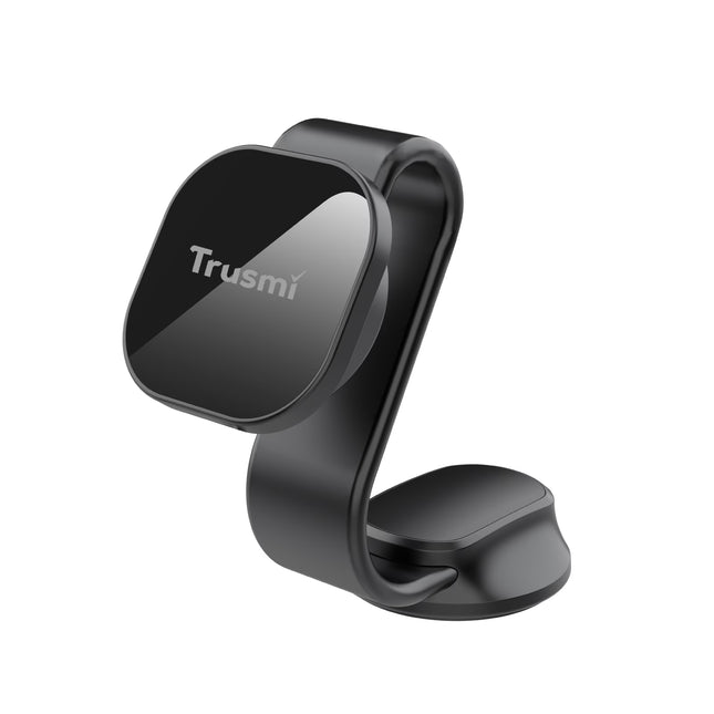 Trusmi LP08-01| Magnetic Wireless Car Charger – 15W Max Fast Charging, Aluminum Dashboard Mount